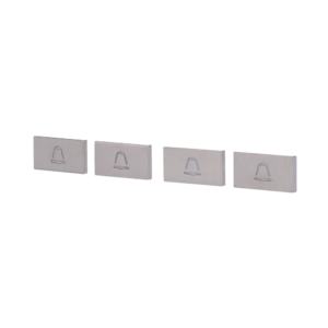 Hikvision DS-KABV7413-SBUTTON4 Botonera de Llamada 4 Botones para DS-KV7413EY-IME2