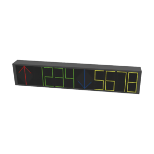 Hikvision DS-TVL121-6-5D/4 Display LED de Guiado de Aparcamiento 7 Colores