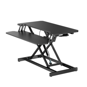 Brateck DWS37-01 Estación de trabajo sit-stand con bandeja para teclado y altura ajustable 115-510 mm