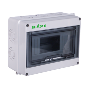 Shanghai Ebasee Electric EBS-HT8 Cuadro de Distribución Estanco 8 Módulos Carril DIN