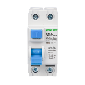 Shanghai Ebasee Electric EBS2L-25A-1P+N-30mA-A Interruptor