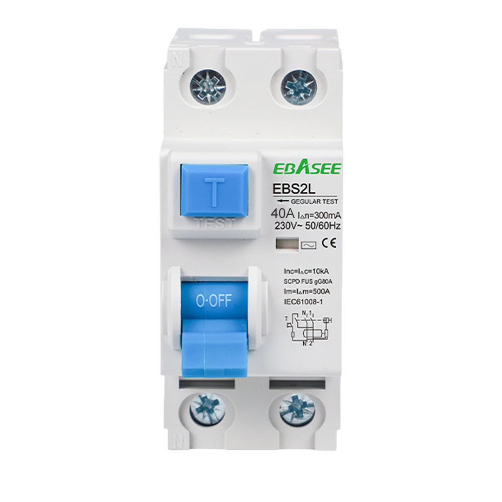 Shanghai Ebasee Electric EBS2L-40A-1P+N-300mA-AC Interrupt