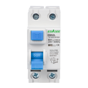 EBS2L Interruptor Diferencial 2P 63A 300mA Tipo AC