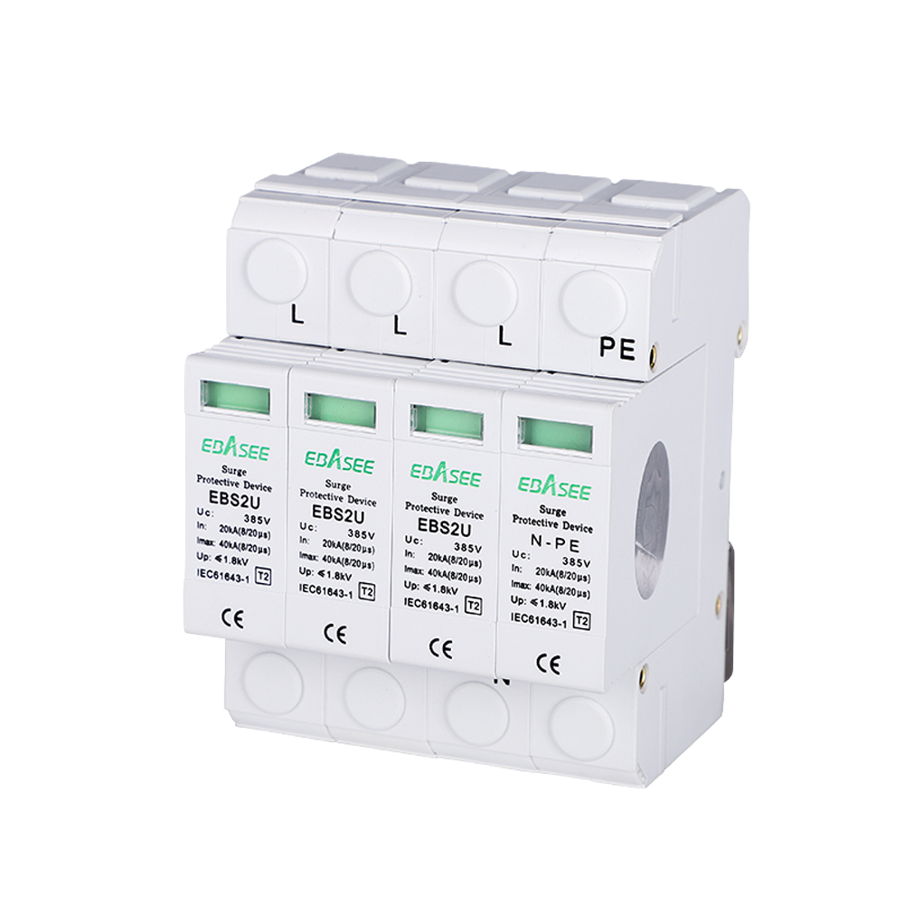 Ebasee EBS2U-40kA-T2-3P+N Protector contra sobretensiones
