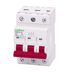 Shanghai Ebasee Electric EBS9G-3P-40A Seccionador Aislador Trifásico 40A Carril DIN