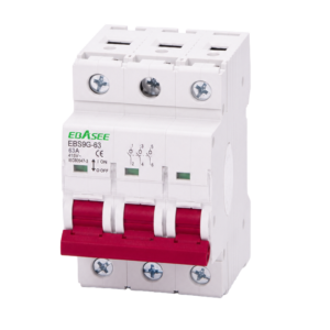 Shanghai Ebasee Electric EBS9G-3P-63A Seccionador/Aislador Trifásico 63A Carril DIN