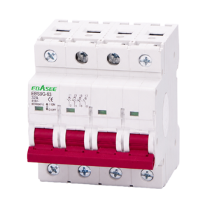 Ebasee EBS9G-4P-32A Seccionador Aislador Tetrapolar 32 A Carril DIN