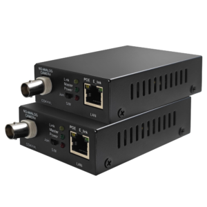 EOC-500-POC-POE Extensor Ethernet sobre coaxial con PoE pasivo hasta 500 m