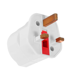 Adaptador de Enchufe Tipo F (EU) a Tipo G (UK) 250 V AC / 13 A