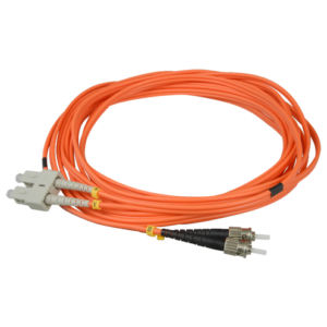 Avant Cable de Fibra Óptica Dúplex Multimodo SC-ST 5 m Naranja