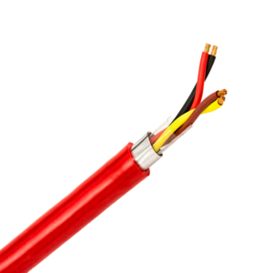 OEM FC2X15-100-C Cable de incendio trenzado apantallado 2x2x1,5 mm² LSHO bobina 100 m
