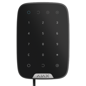 Ajax FIBRA-KEYPAD-B-NF Teclado cableado Fibra Grado 3 NFA2P Negro
