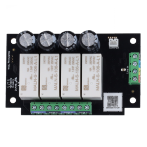 Ajax MultiRelay Fibra NF — Módulo de 4 relés independientes con protocolo Fibra, certificado NFA2P y Grado 3