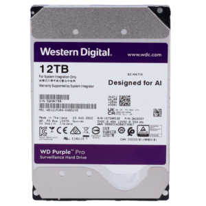 Western Digital WD122PURP Purple PRO HDD Surveillance 12 TB 7200 RPM