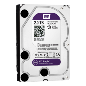 Western Digital WD23PURZ Purple Disco Duro 3,5″ 2 TB SATA para Videovigilancia