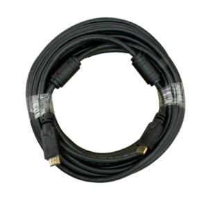 Cable HDMI 1.4 tipo A macho a macho 10 metros negro con conectores anticorrosión