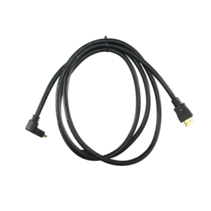 Cable HDMI 1.4 tipo A macho a macho acodado 90° 1,8 m negro