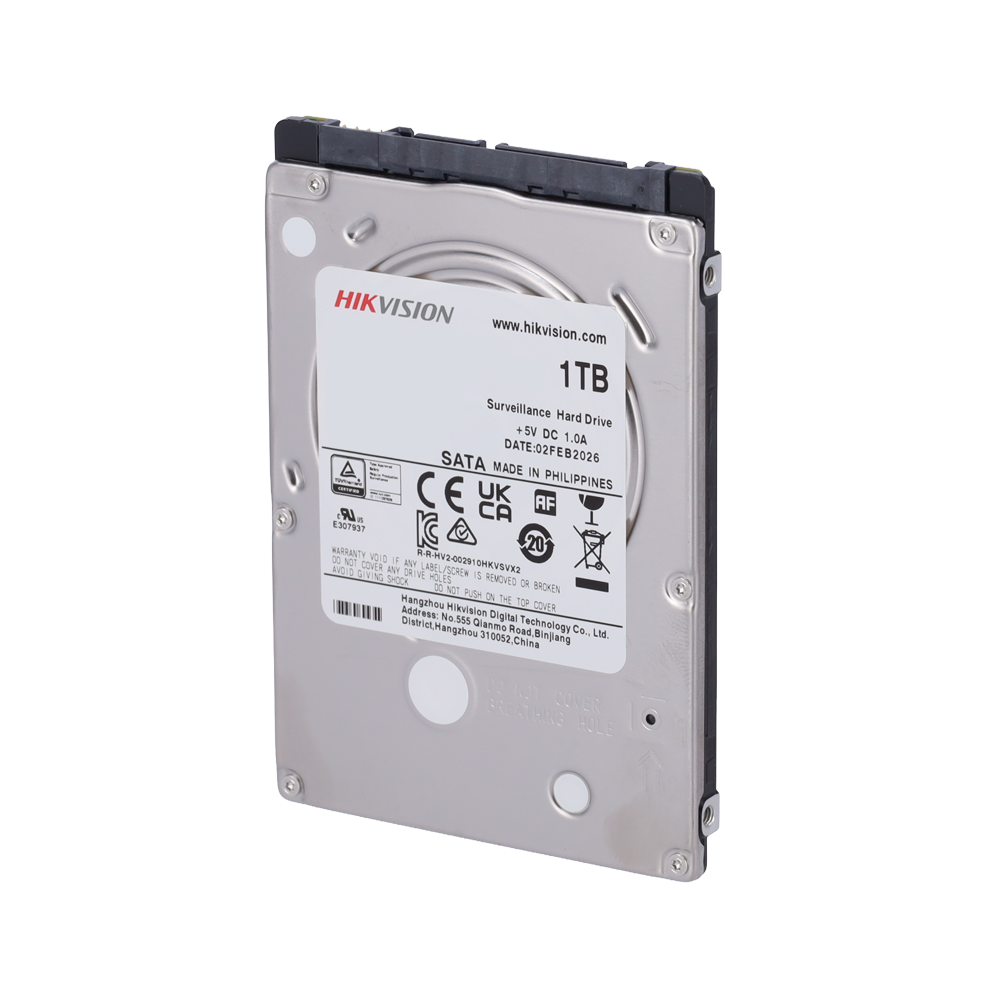 Hikvision DS10HKVS-VX2 Disco Duro Surveillance 1 TB SATA III 2
