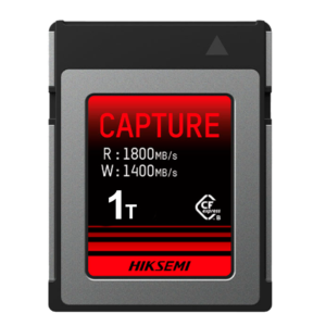 Hikvision HS-CFE-E300STD/1T/CAPTURE/W Tarjeta CFExpress Tipo B 1 TB