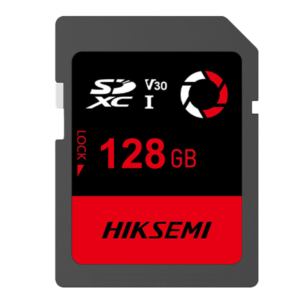 Hikvision HS-SD-E30STD/128G Tarjeta SDXC 128 GB C10/U3/V30/A2 180 MB/s para CCTV 4K