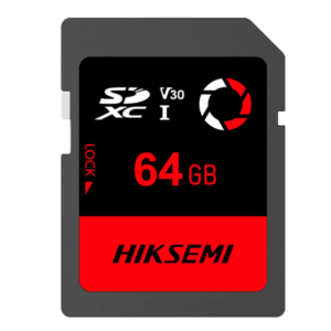 Hikvision HS-SD-E30STD/64G/CAPTURE/W Tarjeta SDXC 64 GB C10/U3/V30/A2 180 MB/s
