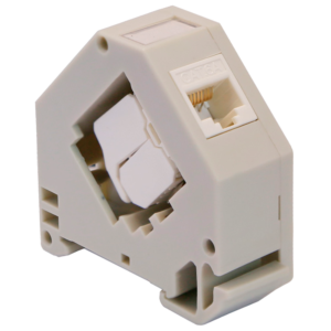 Avant KS6A-UTP-TL180-DIN Conector Keystone RJ45 UTP Cat 6A carril DIN