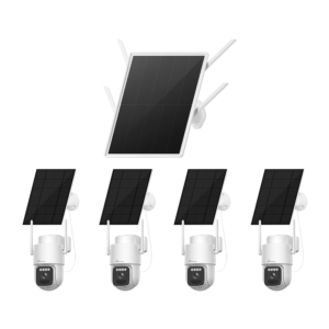 Nivian NV-KIT4GSOLAR430-4CAM Kit Videovigilancia 4G Solar 4 Cámaras 4MP WiFi6