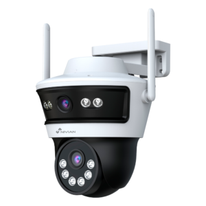 Nivian NV-MOTOCAM30DUAL-W6 Cámara PT Motorizada WiFi Dual 2K 3MP con Doble Lente y Visión Nocturna 20 m