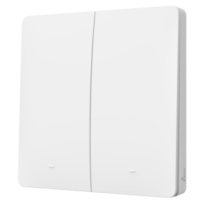 Nivian Smart NVS-BATBUTTON-2-R Pulsador Inalámbrico RF 433 MHz 2 Botones a Batería