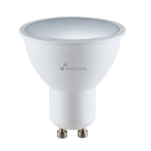 Nivian Smart NVS-RGBWBULB-45GU10-W Bombilla LED inteligente RGB+CCT GU10 5W