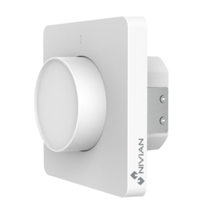 Nivian Smart NVS-SMARTDIMMER-KNOB Regulador de Pared Inteligente WiFi 2,4 GHz 10 A