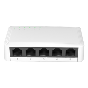 Nivian NVS-SW05-G Switch Gigabit Sobremesa 5 Puertos 10/100/1000 Mbps