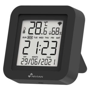 Nivian Smart NVS-TEMPHUMIR-W Controlador Universal IR WiFi con Sensor de Temperatura y Humedad