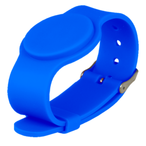 OEM RFID-BAND-ADJ-B Pulsera RFID EM 125 kHz Silicona Azul Ajustable