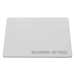 Tarjeta de Proximidad RFID-CARD-N Numerada EM 125 kHz Formato CR80