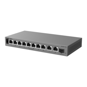 Ruijie Reyee RG-ES211GS-P Switch Gestionable L2 Cloud PoE+ 120 W 10 puertos Gigabit + 1 SFP