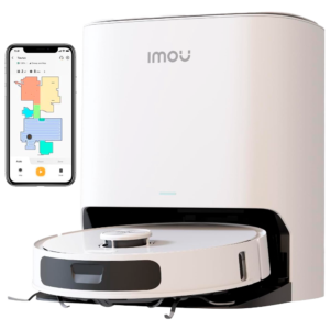 Imou RV3 Robot Aspirador Todo en Uno con Base de Autovaciado y Navegación LiDAR 8500 Pa