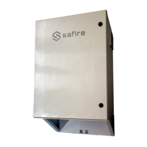 Safire SF-BOX08220-BMS-IP55 Armario de Poliéster Inteligente para Farola con Switch PoE L2 8 Puertos IP55