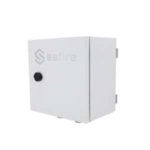 Safire SF-BOX3535DC4POE-LITIO Smartbox Solar con Switch PoE 4 Puertos y MPPT