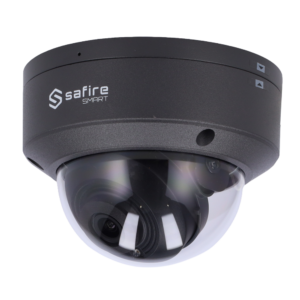 Safire SF-IPD040A-4B2-GREY Cámara Domo IP 4 Mpx con IR 30 m y Micrófono Integrado