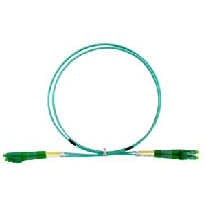 Safire SF-LC-APC-LC-APC-OM4-DX-3M-A Latiguillo de fibra óptica multimodo OM4 LC APC dúplex 3 m