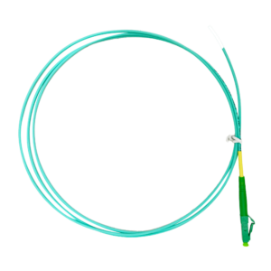 Safire SF-LC-APC-OM4-0015M-D20-A Pigtail de fibra óptica simplex multimodo OM4 1,5 m LSZH