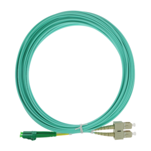 Safire SF-LC-APC-SC-UPC-OM4-DX-10M Latiguillo Fibra Óptica Dúplex Multimodo OM4 LC APC–SC UPC 10 m