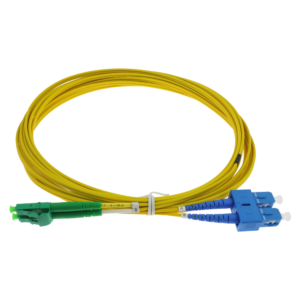 Safire SF-LC-APC-SC-UPC-SM-DX-5M Latiguillo Fibra Óptica Dúplex Monomodo G.657.A2 5 m