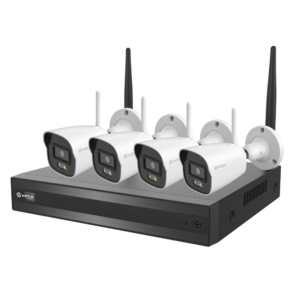 Safire Smart SF-NVRKIT0108-4BCAMWIFI Kit WiFi Plug & Play 4 Cámaras Bullet 4Mpx + NVR 8CH