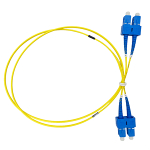 Safire SF-SC-UPC-SC-UPC-OS2-DX-2M-Y Latiguillo Fibra Monomodo OS2 SC UPC Dúplex 2 m LSZH