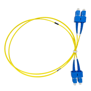 Latiguillo de fibra óptica SC UPC dúplex OS2 monomodo LSZH 5 m