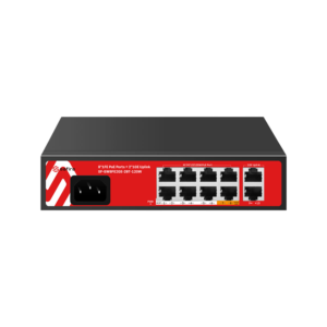 Safire SF-SW8FE2GE-2BT-120W Switch Hi-PoE 8 puertos Fast Ethernet + 2 Uplink Gigabit 120W