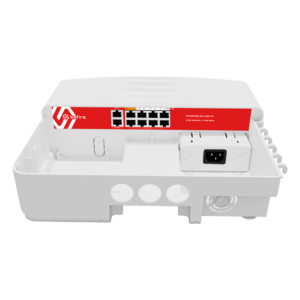 Safire SF-SW8FE2GE-2BT-120W-OUT Switch Hi-PoE Outdoor 8 puertos FE + 2 Uplink 120 W