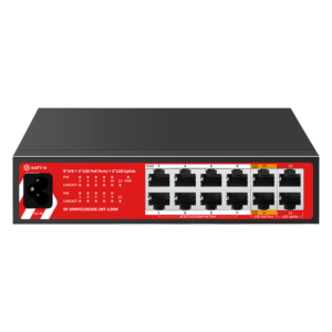 Safire SF-SW8FE2GE2GE-2BT-120W Switch Hi-PoE no gestionable 10 puertos PoE 120W